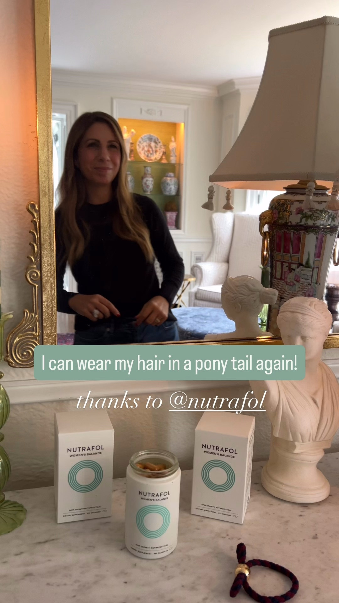 @nutrafol #ad

I’ve shared a little bit about my hair journey before, and honestly, menopause really did a number on my hair. I noticed it becoming so much thinner, especially around my hairline, and at one point I even stopped wearing it in a ponytail because I just didn’t love how thin it looked.

It’s something I’ve really wanted to work on. I started taking Nutrafol Women’s Balance, which is made specifically for women 45+, and I knew I had to give it time and be consistent. At around the three-month mark, I started noticing a difference—and that was really encouraging.

It’s definitely a journey, but I finally feel like I’m heading in the right direction with my hair, and I can wear my hair in a pony tail again with confidence!

#LTKOver40 #LTKselfcare #LTKSaleAlert