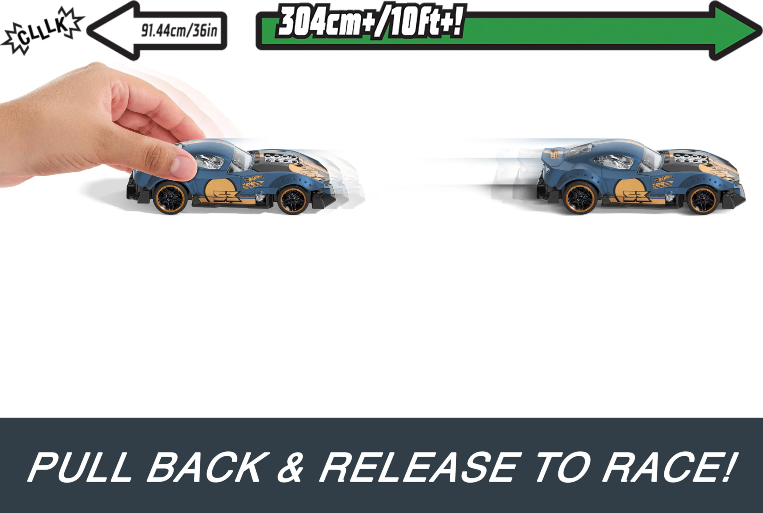 Hot Wheels Toy Cars 2-Pack 1:43 Scale Pull-Back Speeders with Rolomatic Engine or Door, Trunk or ... | Amazon (CA)
