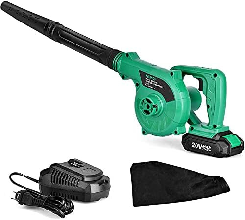 Amazon.com: KIMO Cordless Leaf Blower & Vacuum, 2-IN-1 20V Leaf Blower Cordless with Battery and ... | Amazon (US)