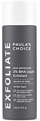 Paulas Choice--SKIN PERFECTING 2% BHA Liquid Salicylic Acid Exfoliant--Facial Exfoliant for Black... | Amazon (US)