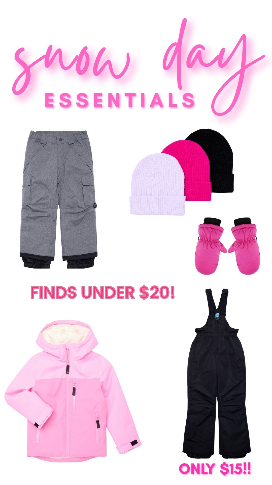 Just found out Nashville is expecting 10+ inches of snow this weekend so had to place a last-minute order for some snow day essentials! Here’s a few finds under $20 that arrive in time! 

- snow day essentials
- cold weather gear 
- affordable winter 
- snow day finds 


#LTKSeasonal #LTKFindsUnder50 #LTKSaleAlert