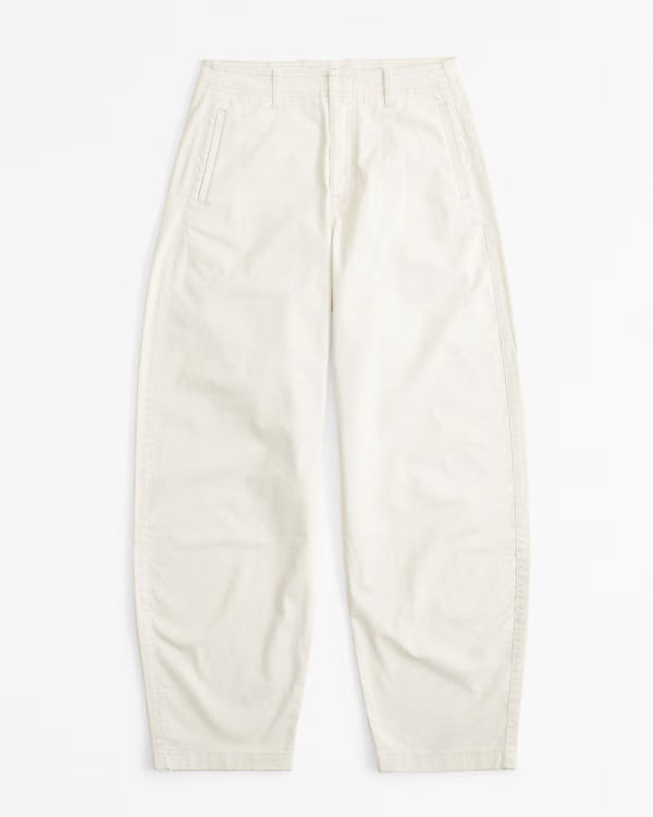 Women's Mid Rise Barrel Pant | Women's Clearance | Abercrombie.com | Abercrombie & Fitch (US)