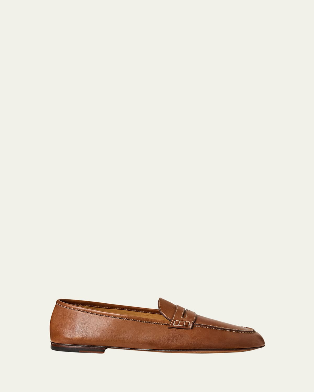 Men's Collins Leather Penny Loafers | Bergdorf Goodman
