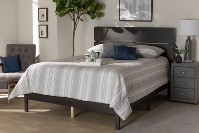 Anthony Panel Bed, Gray | Ashley Homestore
