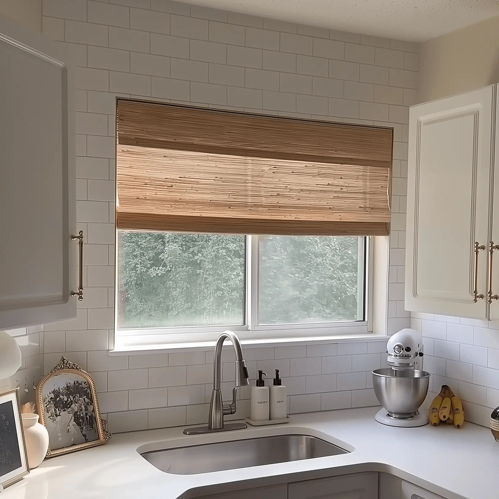 B1-9 Natural Red Ramie Woven Shade | Beige | LuxDrape