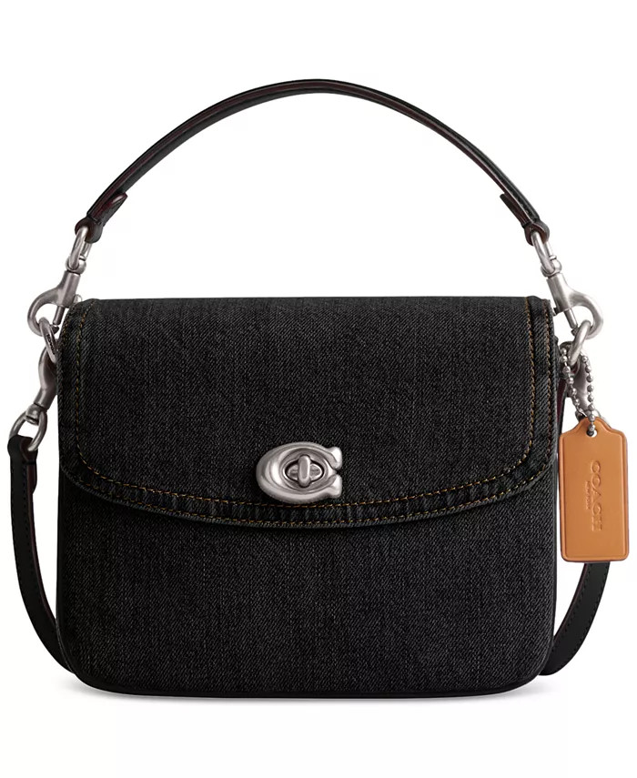 COACH Cassie 19 Denim Crossbody - Macy's | Macy's