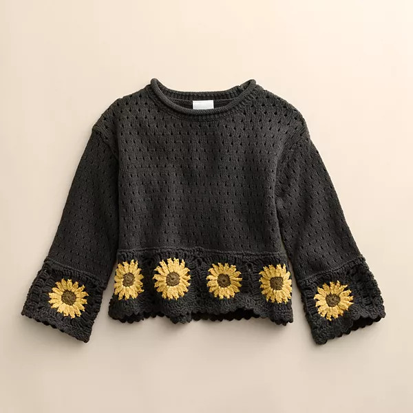 Baby & Toddler Little Co. by Lauren Conrad Long Sleeve Crochet Sweater | Kohl's