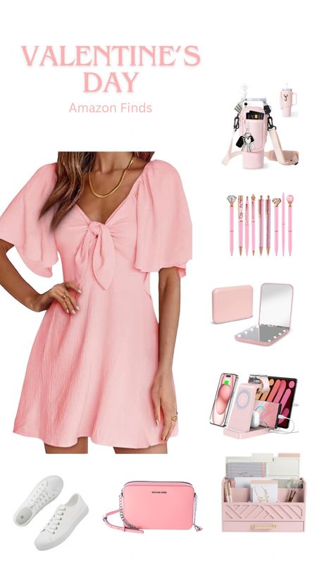 Valentines Day Pink Outfit and Gift Ideas #amazon #amazonfinds #amazonhome #valentinesday #valentines #valentinesgifts #vdaylooks 

#LTKstyletip #LTKGiftGuide #LTKfindsunder50