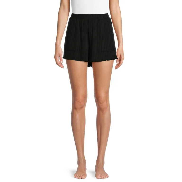 Secret Treasures Women's and Women's Plus Size Patch Pocket Sleep Shorts | Walmart (US)