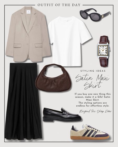 Outfit of the Day - Styling Options for a Satin / Silk Maxi Skirt
If you buy one new thing this season, make it a Silk/ Satin Maxi Skirt.
The styling options are endless for effortless style.


#LTKstyletip #LTKitbag #LTKshoecrush