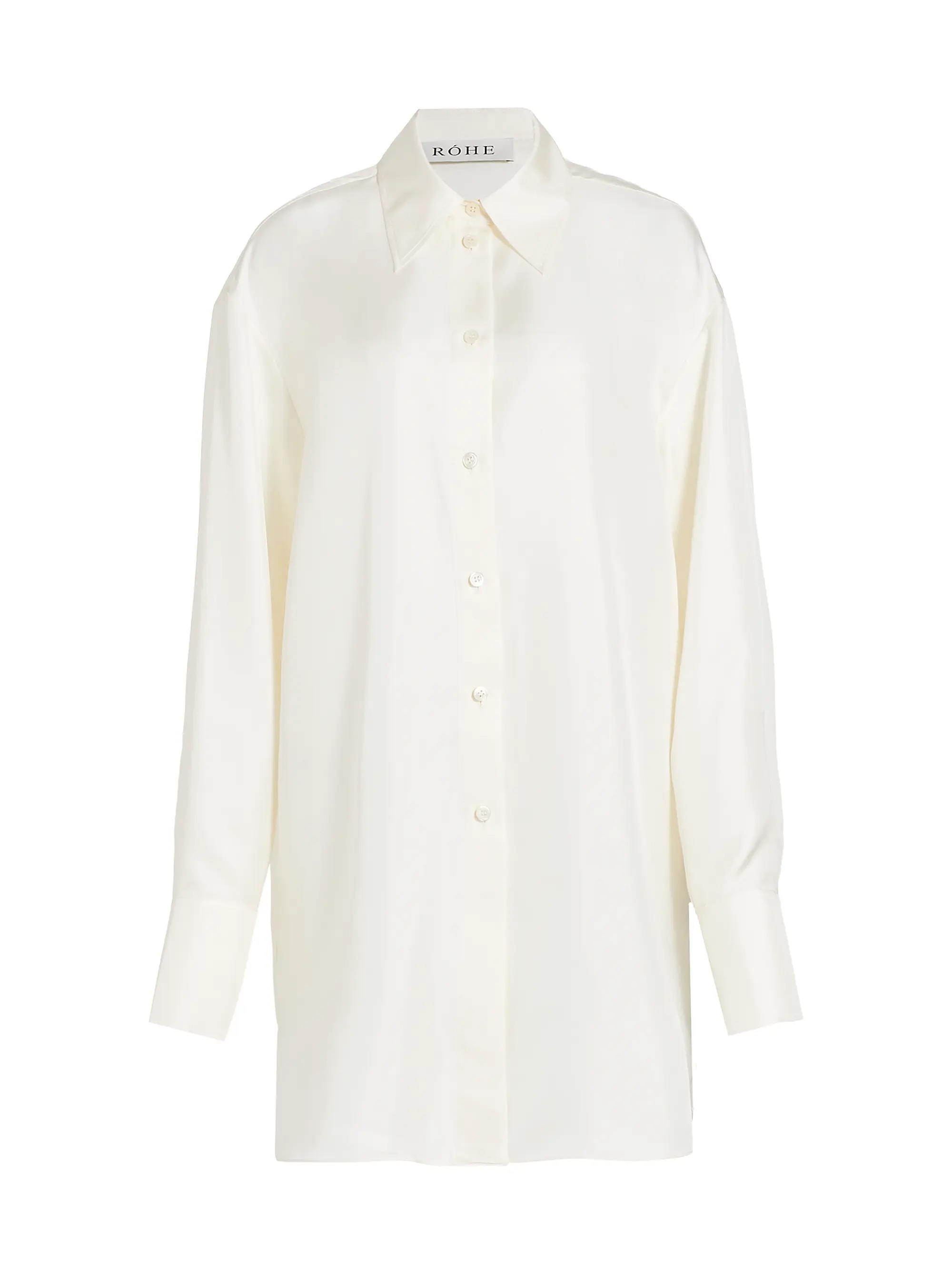 Oversized Silk Shirt | Saks Fifth Avenue