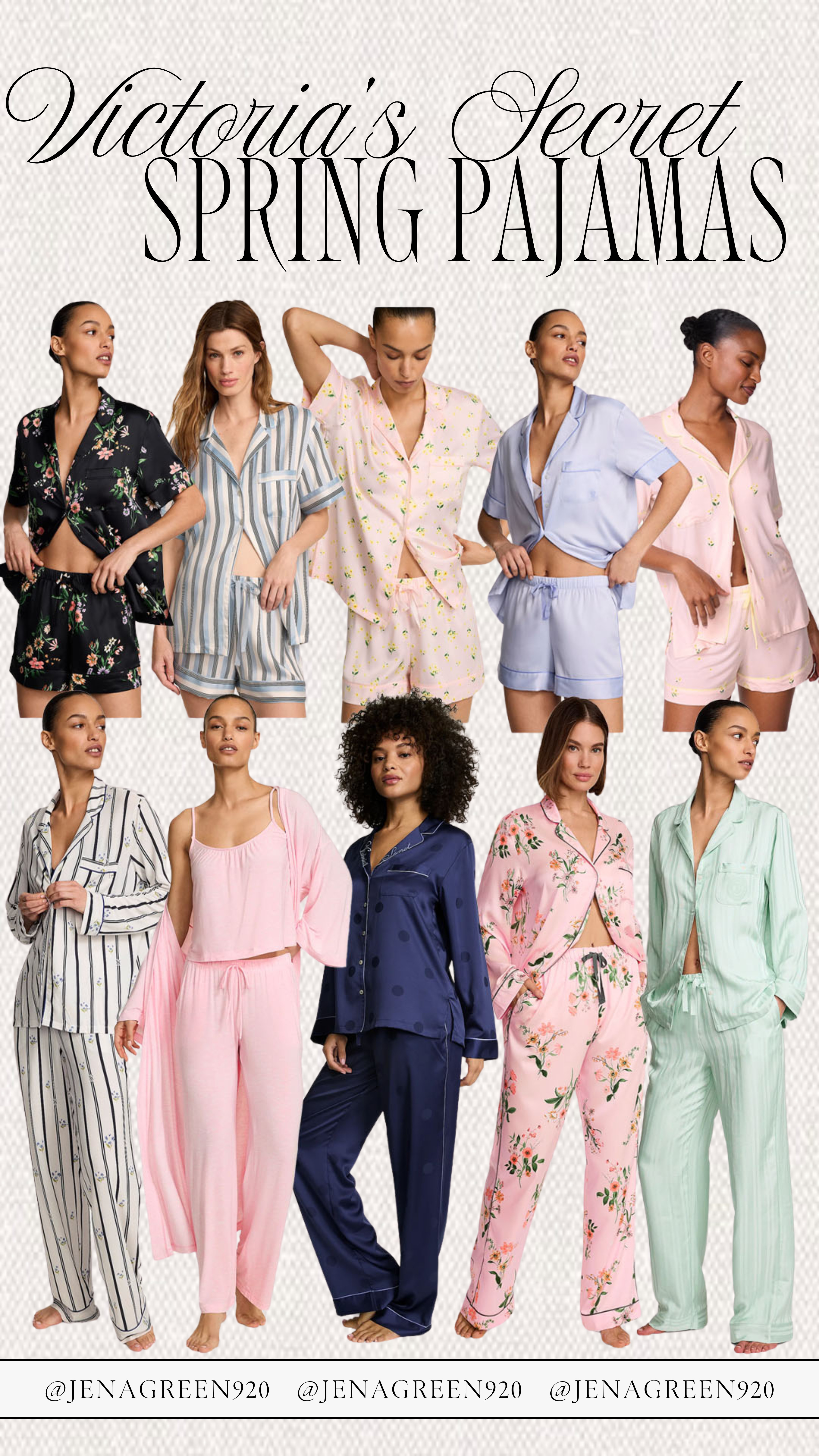 Victoria's Secret Spring Pajamas | VS Spring Pajamas | Victoria's Secret PJs 

 #LTKootd #LTKmomlife #LTKSeasonal