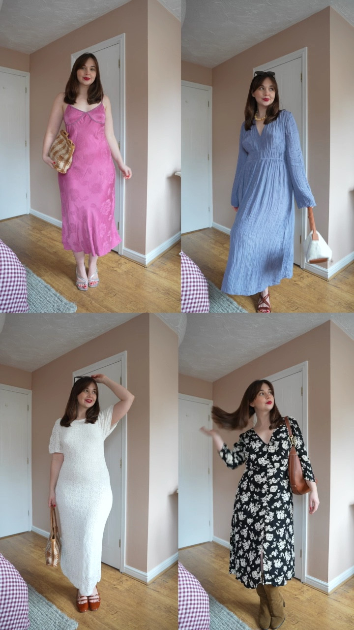 5 Spring Dresses 👗 

1. Sézane - Size L
2. Arket - Size M
3. Sézane - Size 38
4. Sézane - Size 38
5. Rouje - Size 40

#LTKmidsize #LTKwedding #LTKVideo