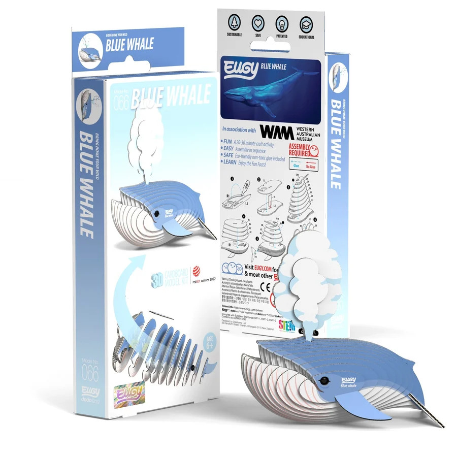 EUGY Blue Whale 3D Puzzle | Safari LTD