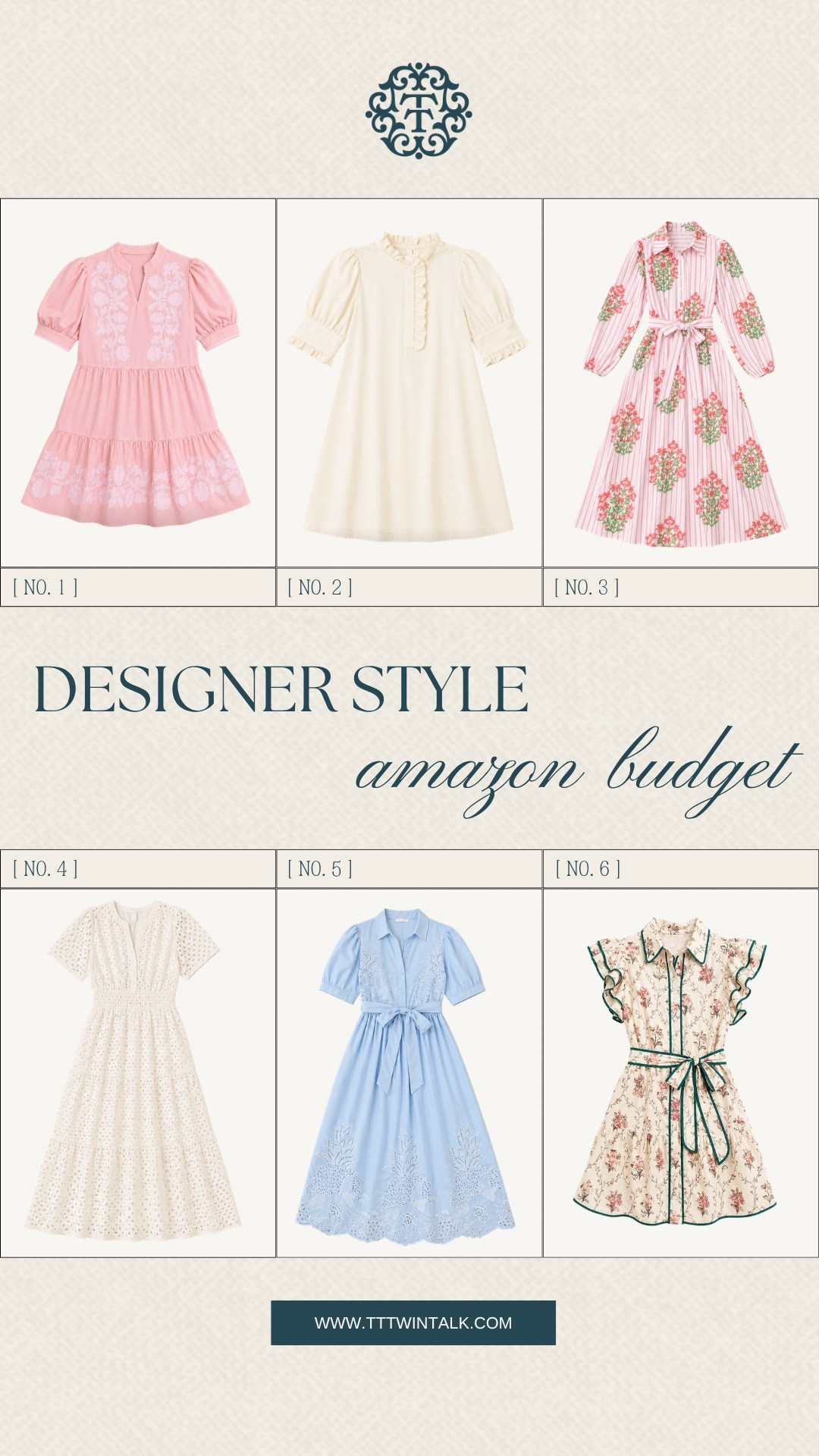This set is all about light, feminine pieces with soft pinks, creams, and a touch of blue. The silhouettes feel polished but still wearable, making each dress an easy go-to. It’s that timeless, boutique feel pulled together on an Amazon budget.


#LTKOver40 #LTKSeasonal #LTKMidsize