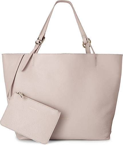 Shopper DAVON von Coccinelle in beige für Damen. Gr. 1 | Goertz DE