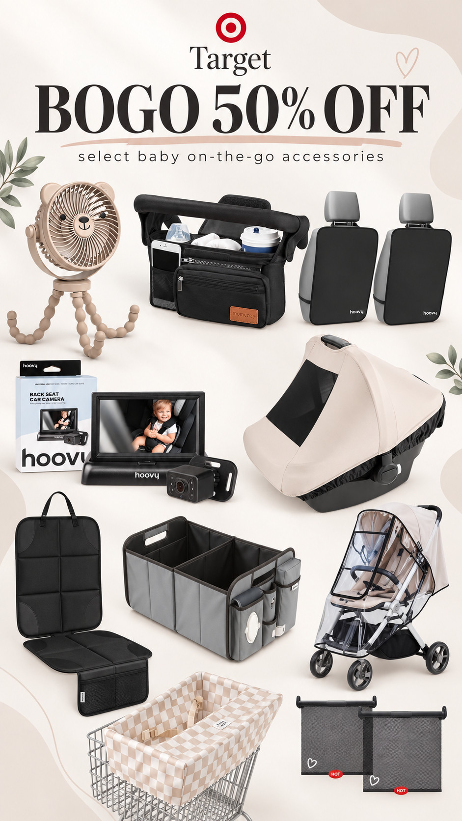 Target BOGO 50% off select baby on the go accessories 

 #LTKmomlife #LTKSaleAlert #LTKBaby