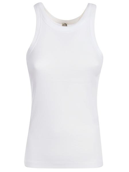 Totême Espera Ribbed Tank Top | Cettire Global