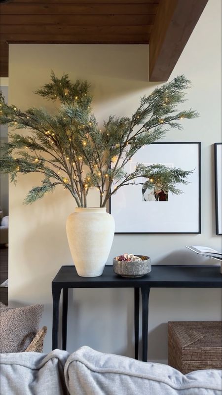 These faux juniper branches were a top clicked item and top seller this last week! They’re so beautiful, and make such a statement in our living room! 

#LTKstyletip #LTKHoliday #LTKhome