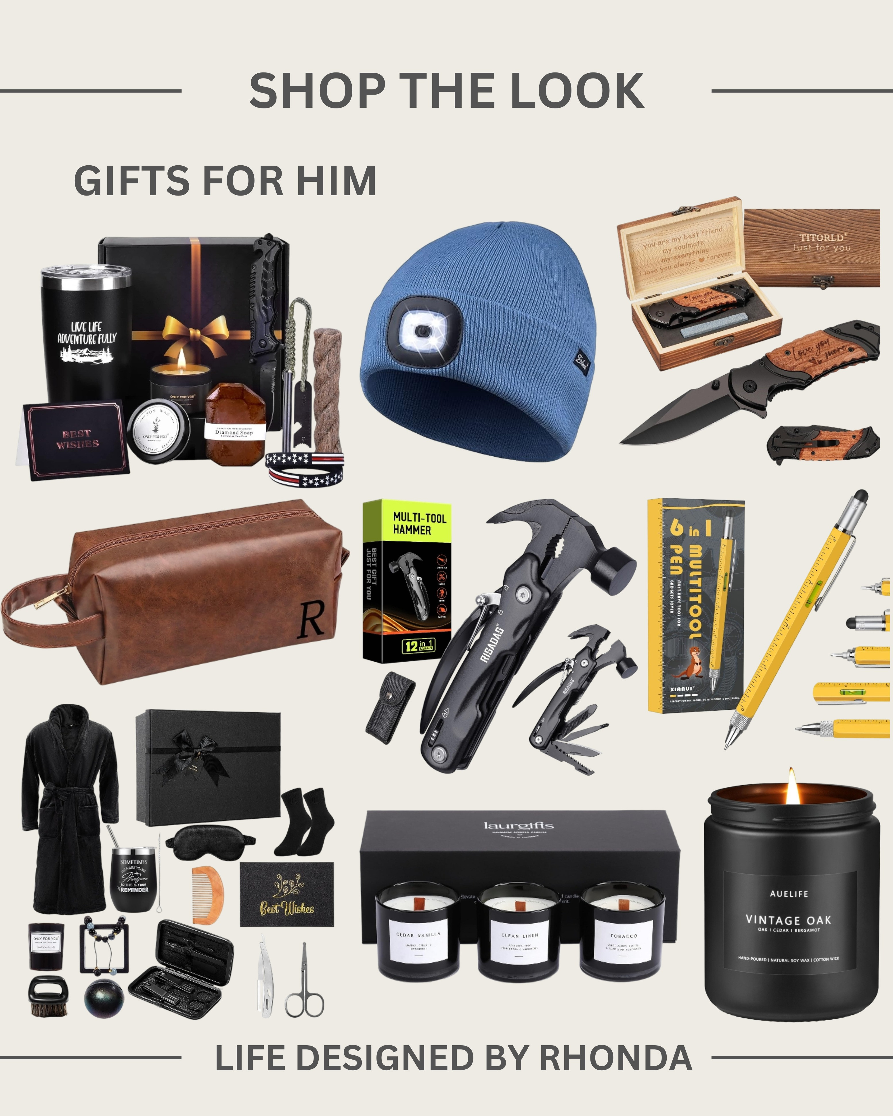 The ultimate gift guide for him is here! Stop stressing about what to buy and check out my curated list of top-rated items he will actually use and love, perfect for any occasion. Tap to shop these failsafe ideas now. #GiftsForHim #GiftGuide #ShopNow 

 #LTKGiftGuide #LTKHoliday #LTKSaleAlert