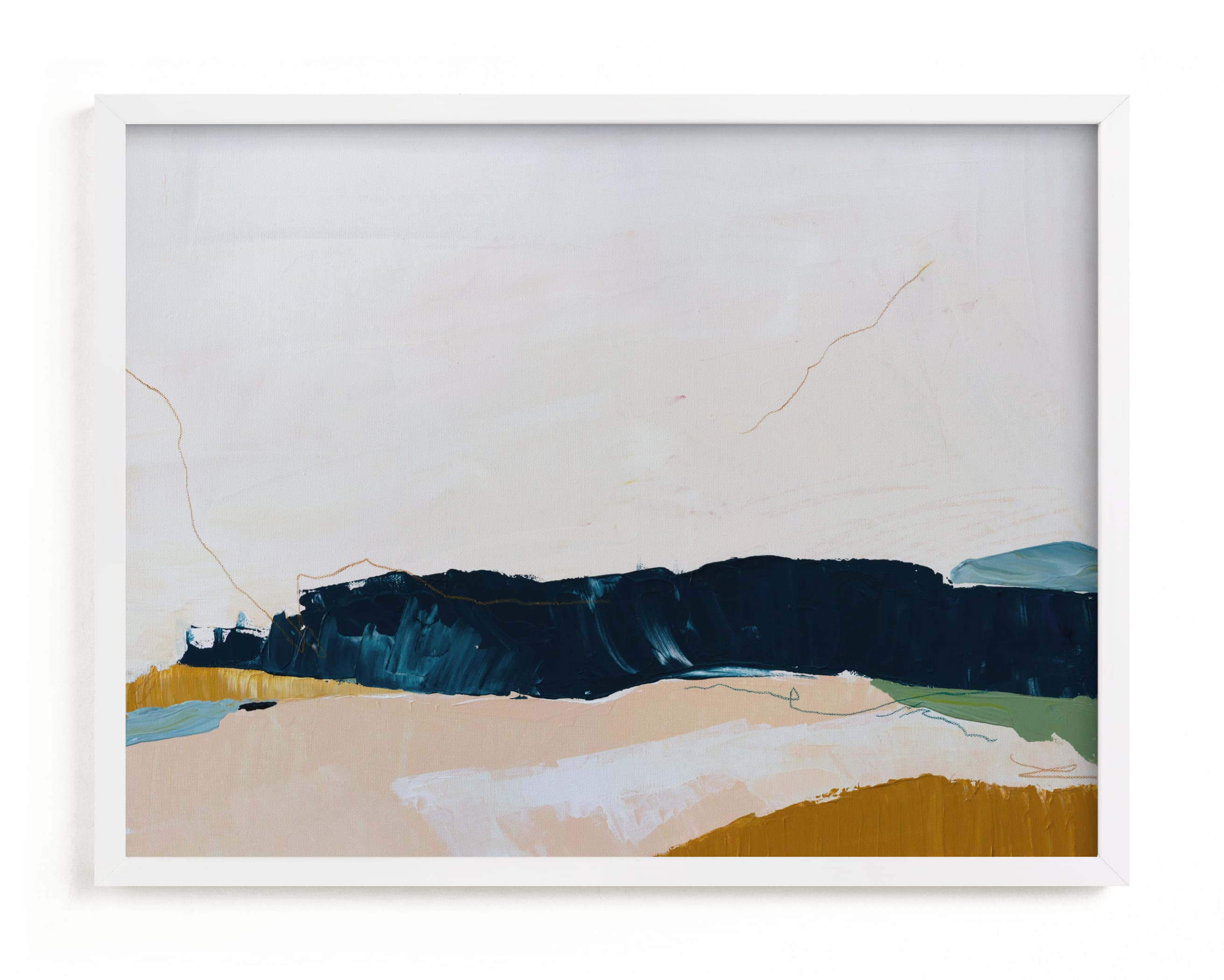 "Moving Mountains II" - Painting Limited Edition Art Print by Kayla King. | Minted