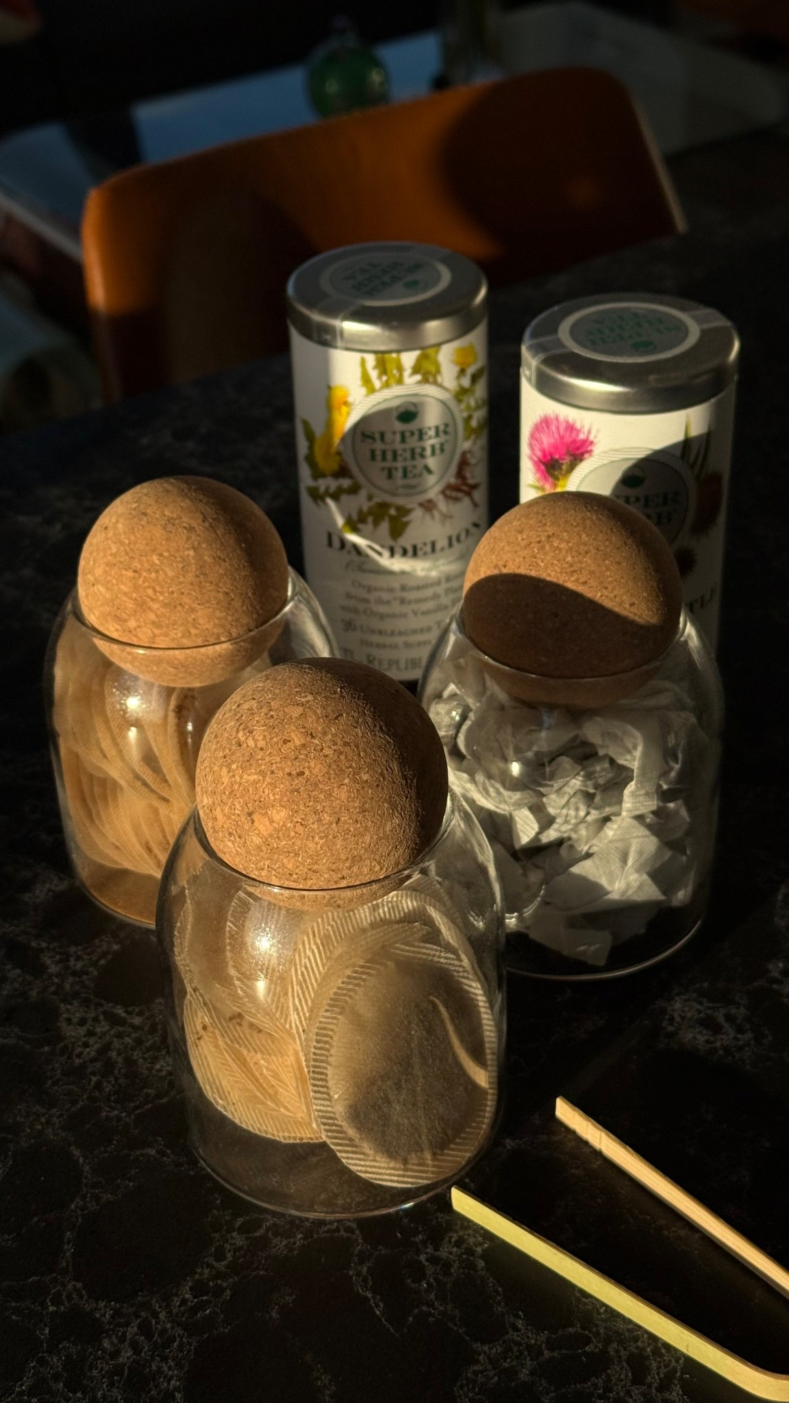 Perfect containers for teabags/ coffee bar/ bar cart/ cocktail garnishes



#LTKHome