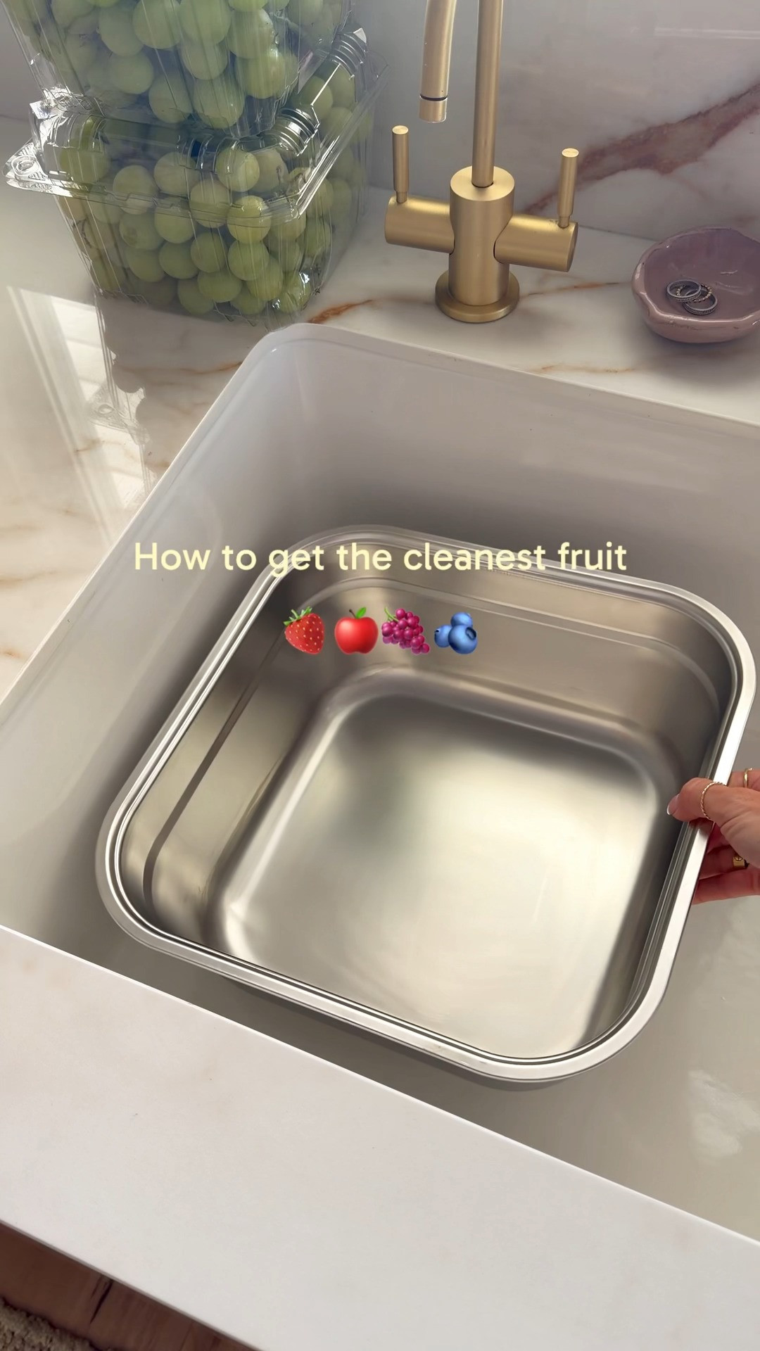 For my bulk-buying families, this 2-in-1 sink basin is a total kitchen MVP! 🍓✨ The built-in colander makes washing a big batch of fruits and veggies quick and easy, while the large stainless steel design keeps everything contained for less mess and a super-clean finish. Perfect for meal prep, produce washing, and those big grocery hauls! 

 #LTKfoodie #LTKHome