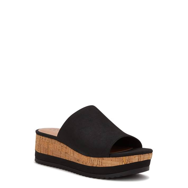 No Boundaries Cork Wedge Sandal | Walmart (US)