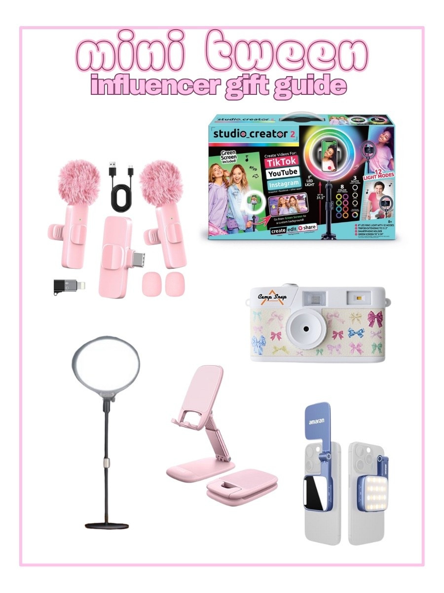 ✨ Mini Tween Holiday Gift Guide🎀

Holiday magic starts now! 🎁
I curated this Mini Tween Gift Guide with a little help from my 8-year-old daughter — so you know it’s mini-tween-approved! 💝
This gift guide is everything your mini influencer needs to make their dreams come true!
These favorites won’t last long… shop before they’re gone! 💖

#TweenGiftGuide #HolidayGifts #MiniTweenStyle #GiftIdeas #TweenApproved

#LTKKids #LTKFamily #LTKGiftGuide #LTKHoliday

#LTKKids #LTKGiftGuide #LTKHoliday