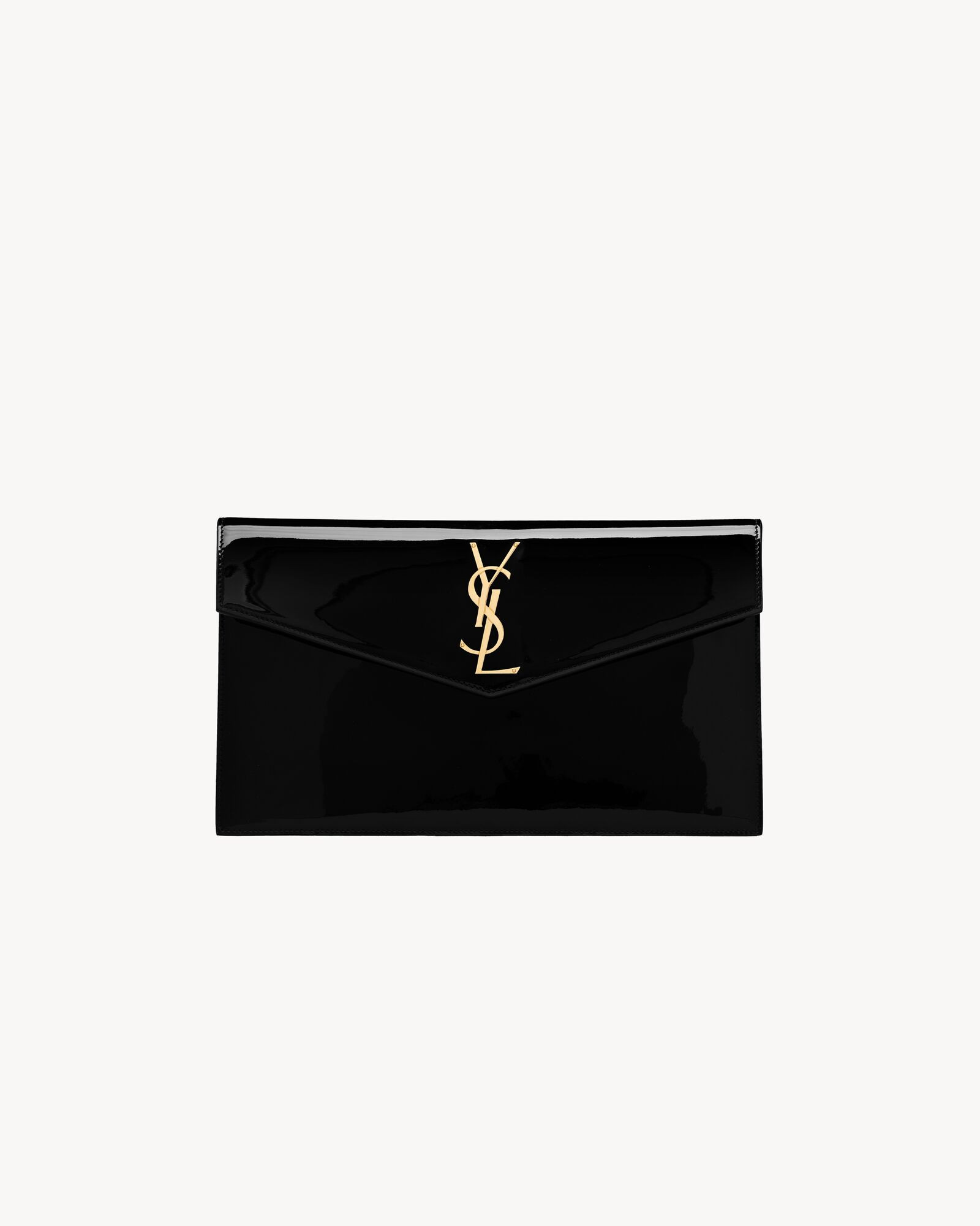 UPTOWN POUCH IN PATENT LEATHER | Saint Laurent Inc. (Global)