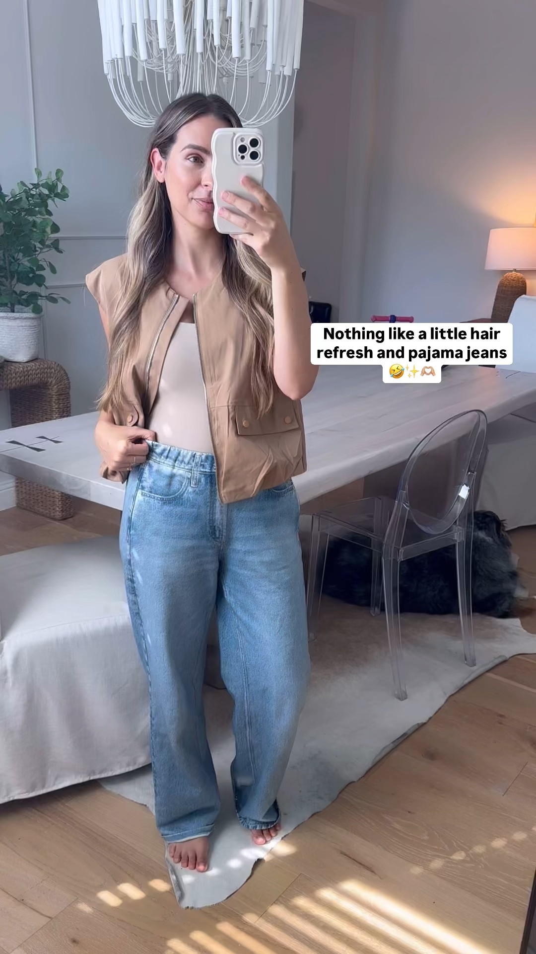 The best mom outfit there is 🫶🏼