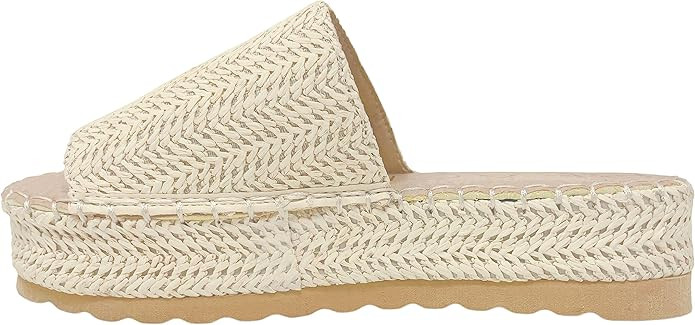 BEACH by Matisse Womens Del Mar Espadrille Platform Casual Sandals Casual - Beige | Amazon (US)