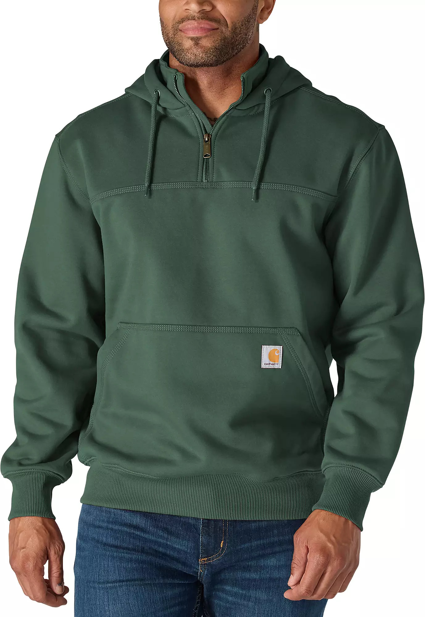 Carhartt Men's Paxton Heavyweight Mock Zip Hoodie | DICK'S Sporting Goods