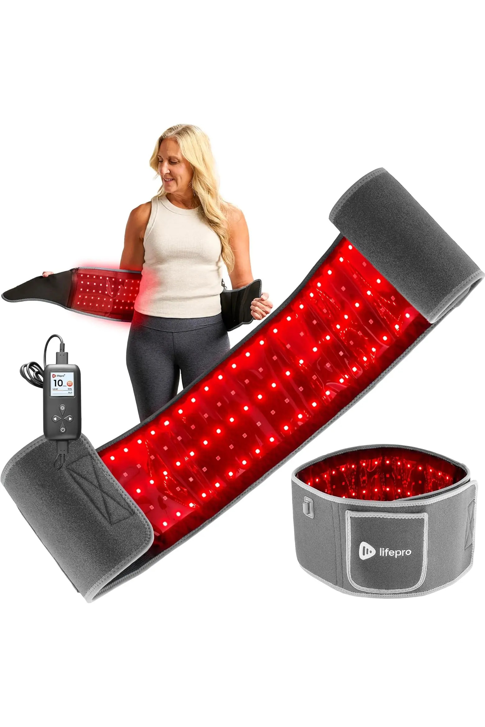 Allevared Red Light Therapy Belt  Infrared 660nm and 850nm lights | Nordstrom | Nordstrom