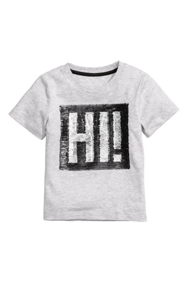 Shirt with Reversible Sequins | H&M (US)