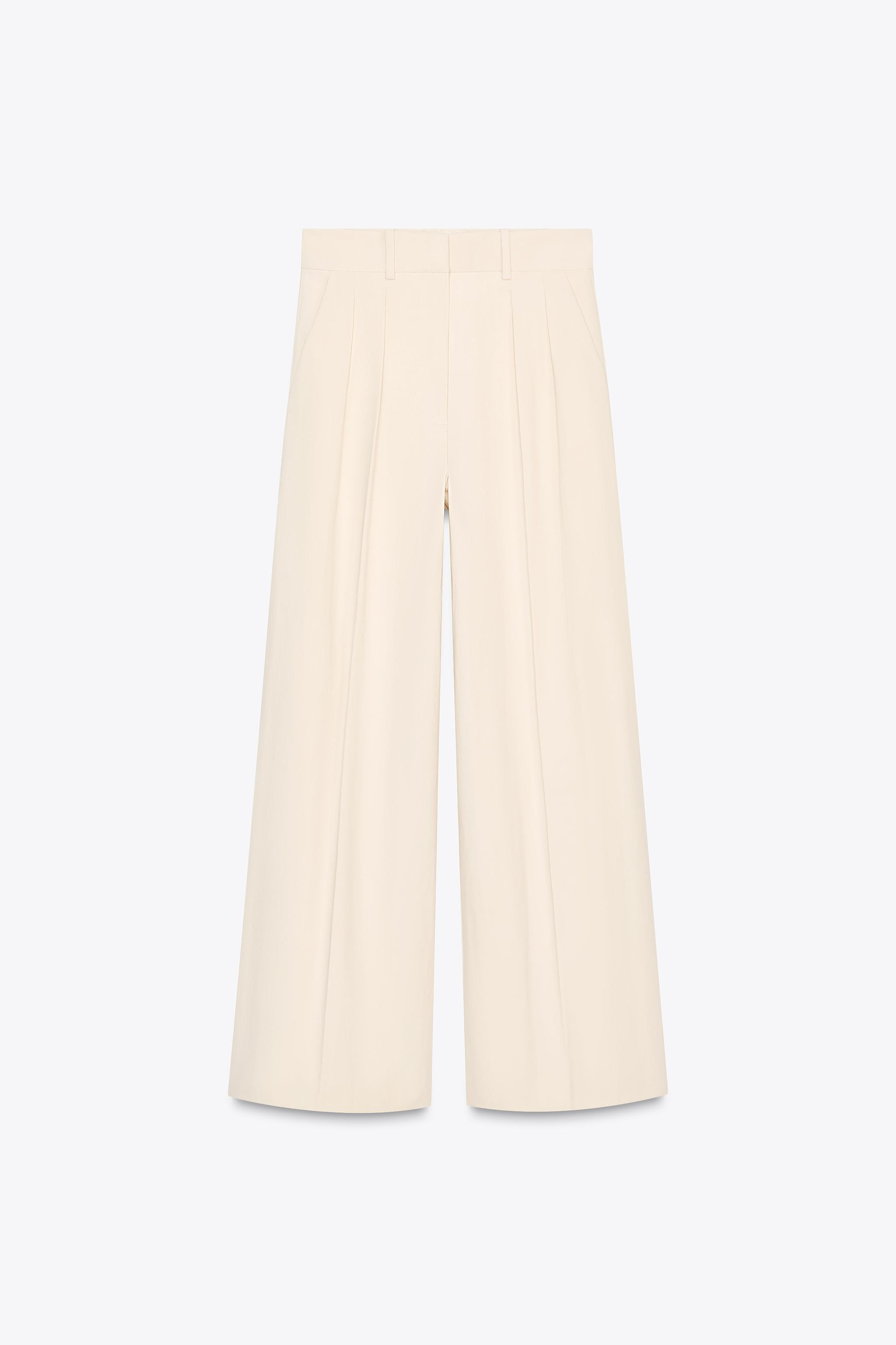 ZW COLLECTION DARTED TROUSERS | Zara UK