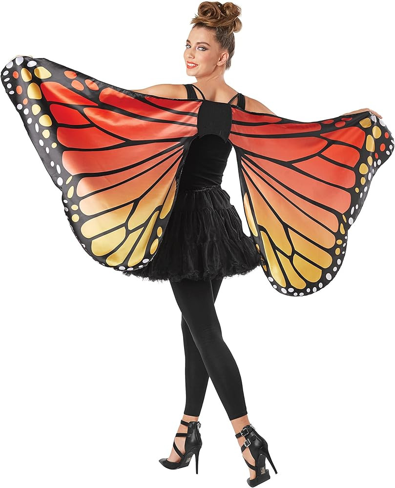 Seasons Adult Monarch Butterfly Cape Wings, One Size | Amazon (US)