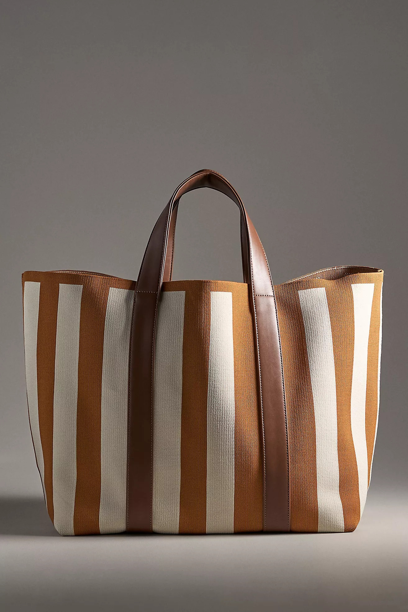 Everyday Stripe Knit Tote | Anthropologie (US)