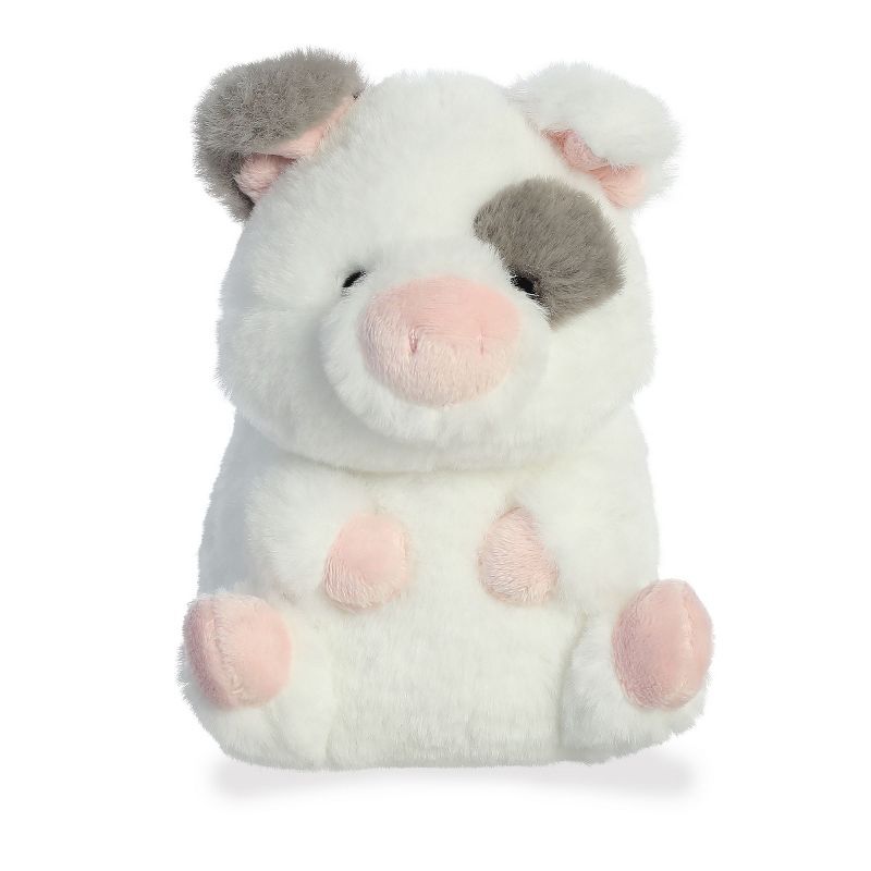 Aurora Rolly Pet 7" Spots Piglet White Stuffed Animal | Target