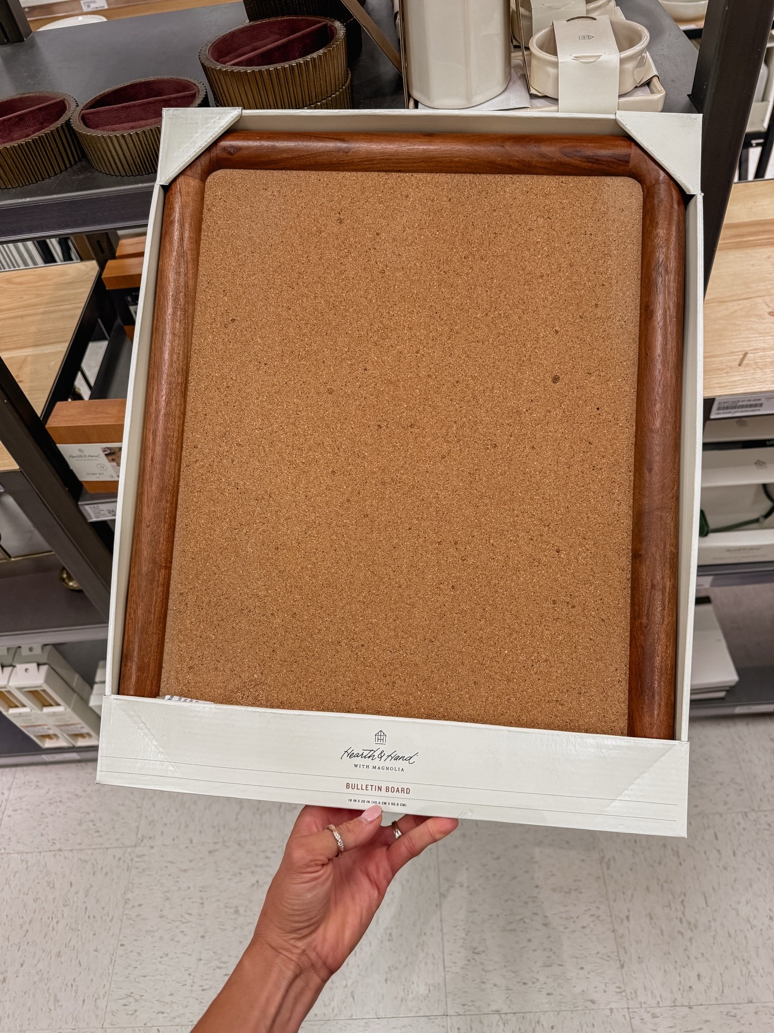 This memo board would be great for a back to school command center
