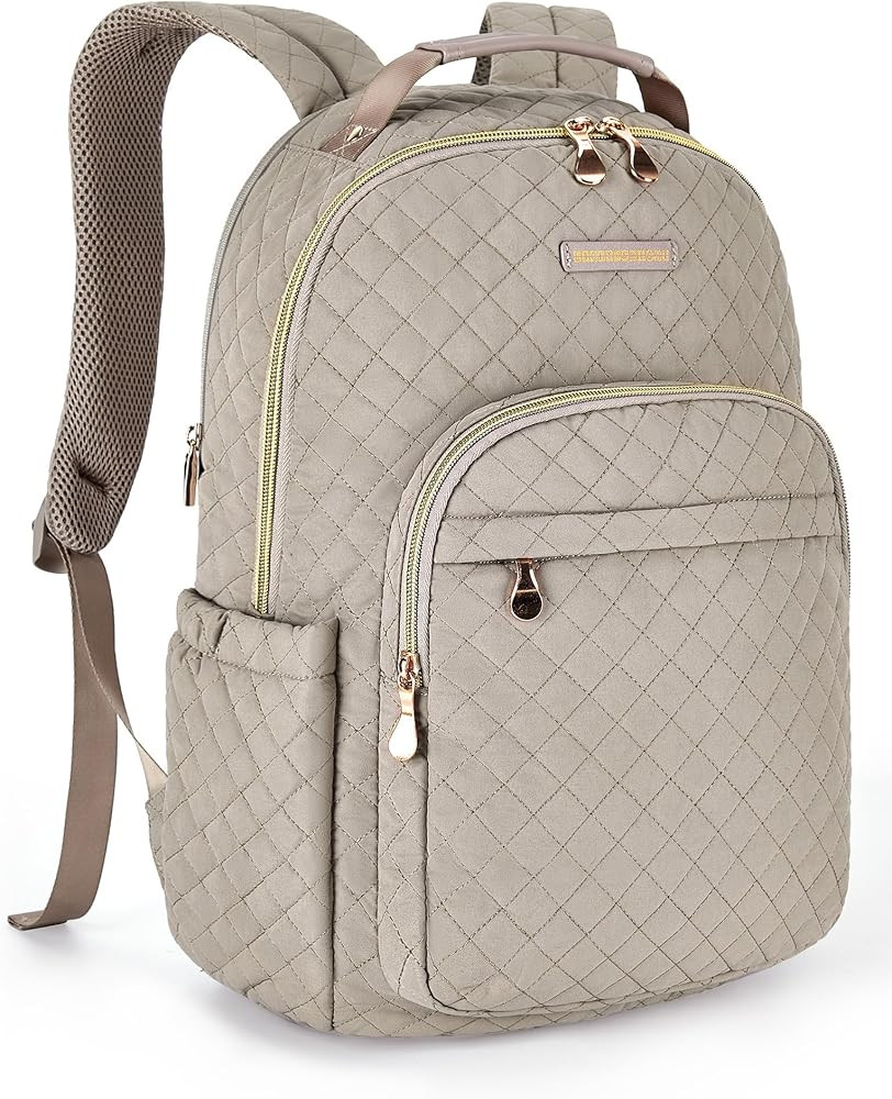 LIGHT FLIGHT Women Backpack for Work Laptop Backpack Women Travel Backpack Laptop Bag 15.6'' Lapt... | Amazon (US)