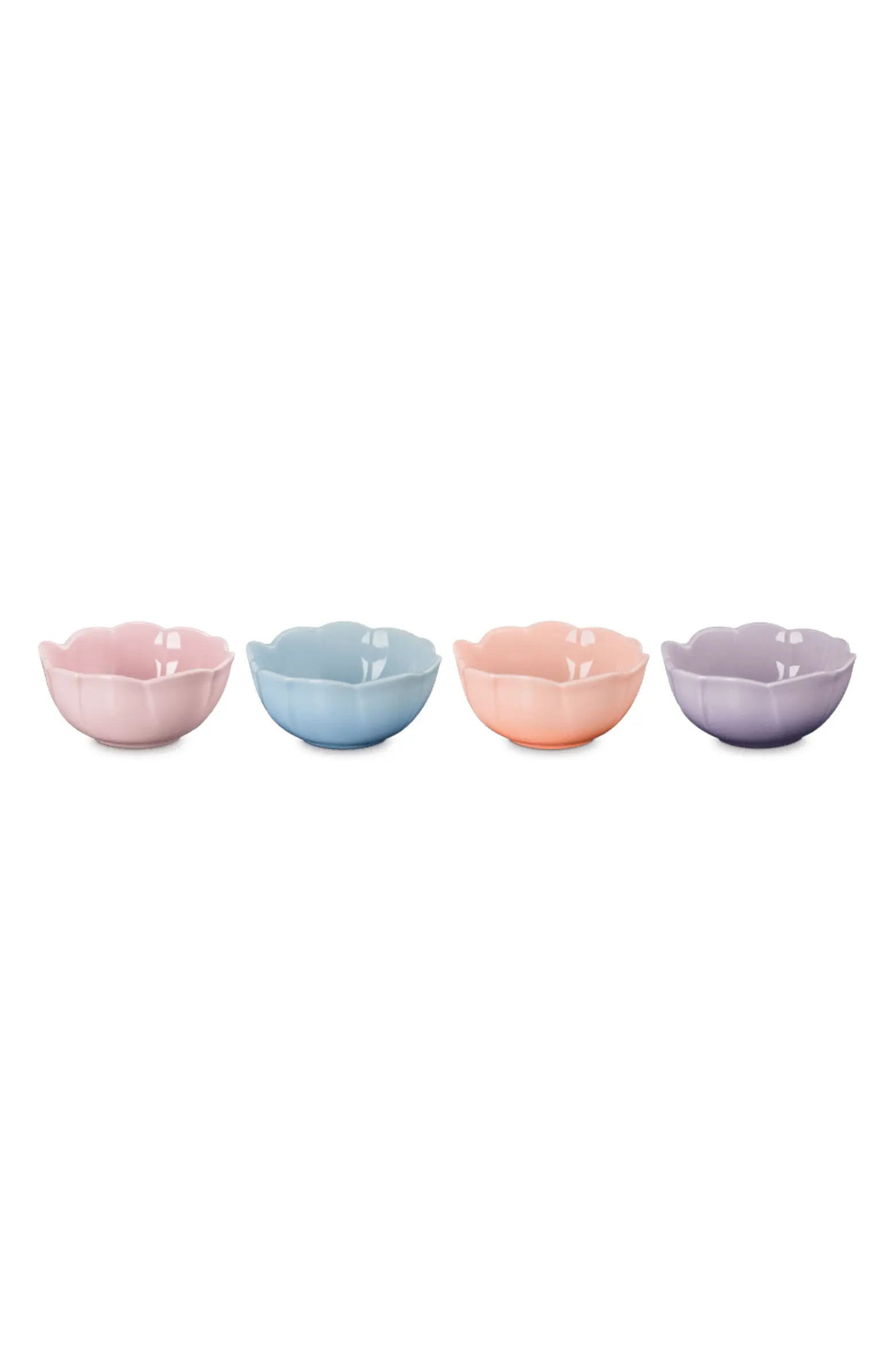 Stoneware Petal Set of 4 Bowls | Nordstrom