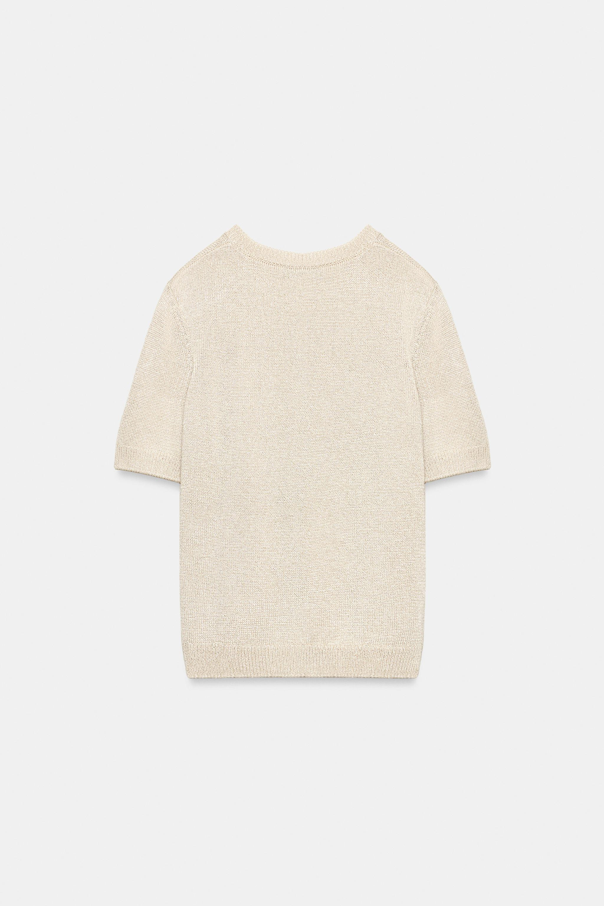 SHORT SLEEVE CARDIGAN | Zara UK