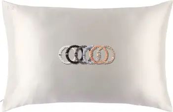 Pure Silk Pillowcase & Skinny Scrunchie Set $128 Value | Nordstrom