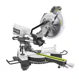 15 Amp 10 in. Corded Sliding Compound Miter Saw with LED Cutline Indicator | The Home Depot