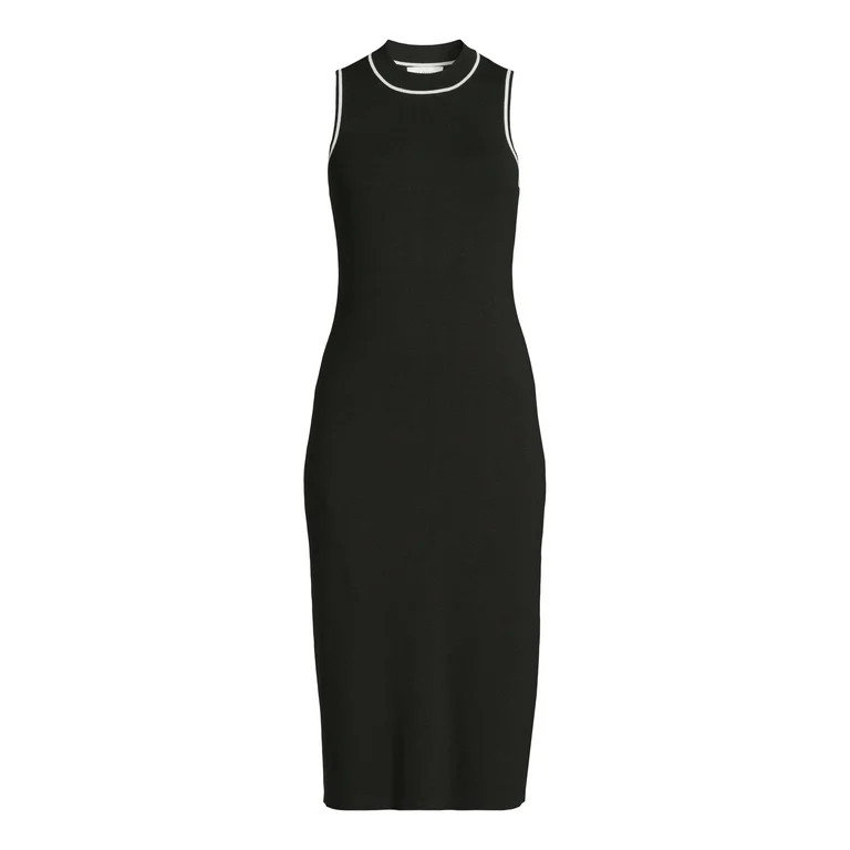 Free Assembly Women’s Sleeveless Sweater Knit Midi Dress, Sizes XS-XXL | Walmart (US)