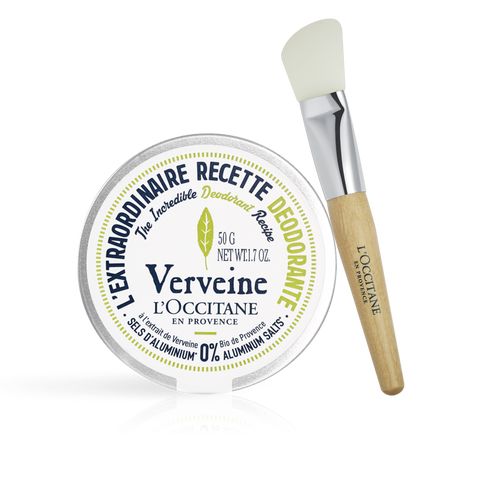 Verbena Deodorant Balm & Applicator Brush | L'Occitane (US)