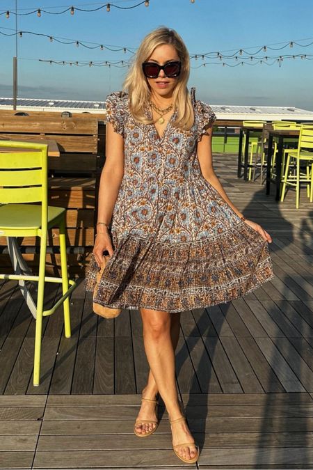 Ulla Johnson dress
Dress
Sandal
Sandals

Summer outfit 
Summer dress
Vacation outfit
Vacation dress
Date night outfit
#Itkseasonal
#Itkover40
#Itku #ltkshoecrush #ltkparties #ltkitbag 