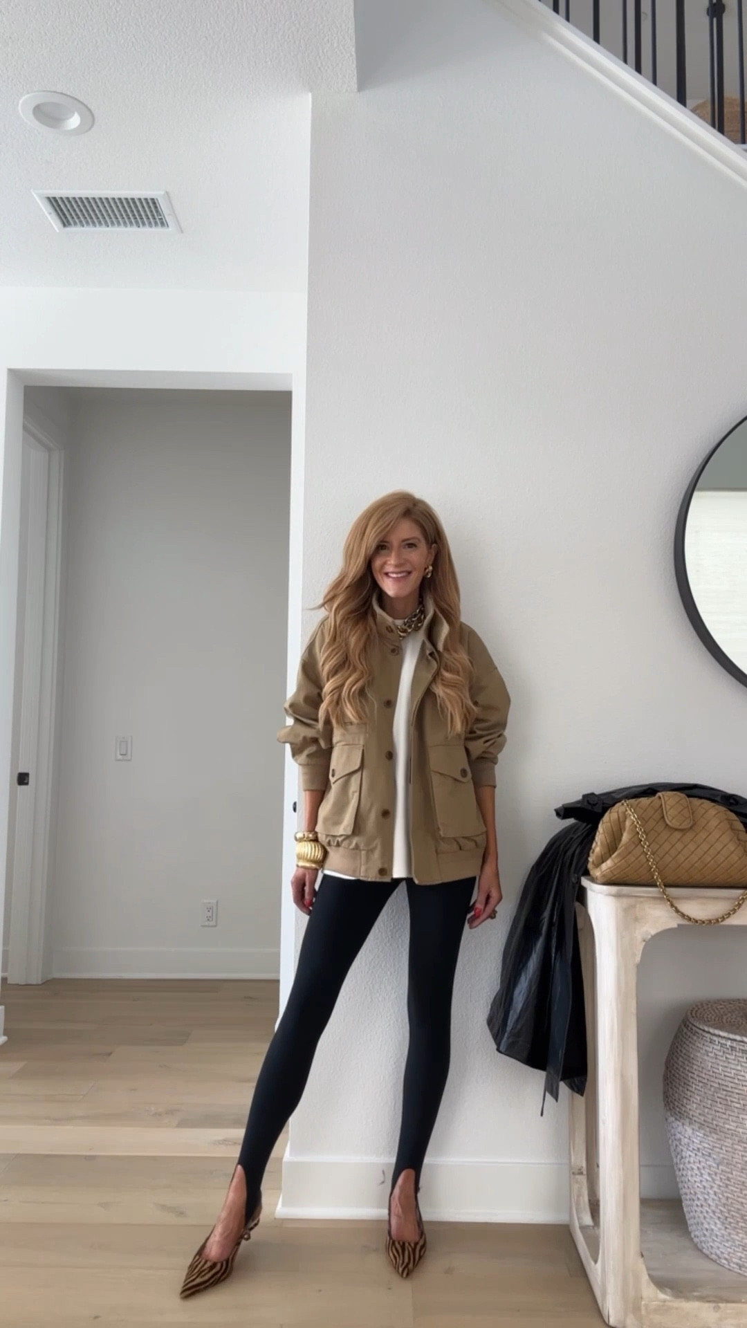 love this cool utility bomber vibey jacket, I am never over these comfy leggings and how fun is this slick trench? Its on sale too and comes in tan- perfect for a rainy day 🖤

#LTKFindsUnder100 #LTKSaleAlert #LTKShoeCrush
