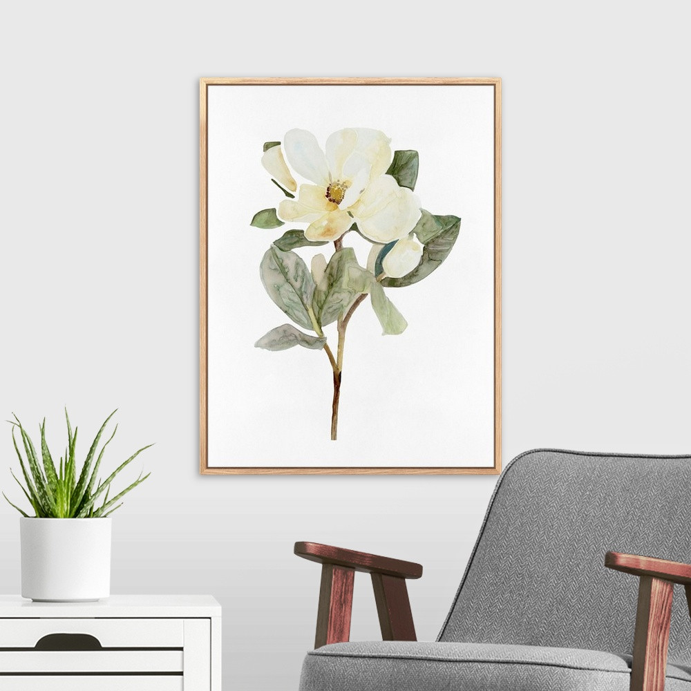 White Blossom VI Wall Art | Great Big Canvas - Dynamic
